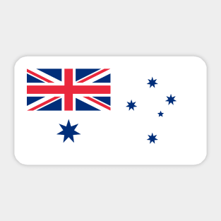 Australian White Ensign Sticker